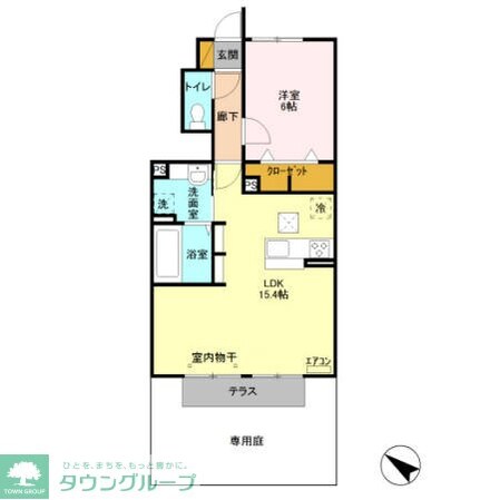 グリーンサイトおおたかの物件間取画像